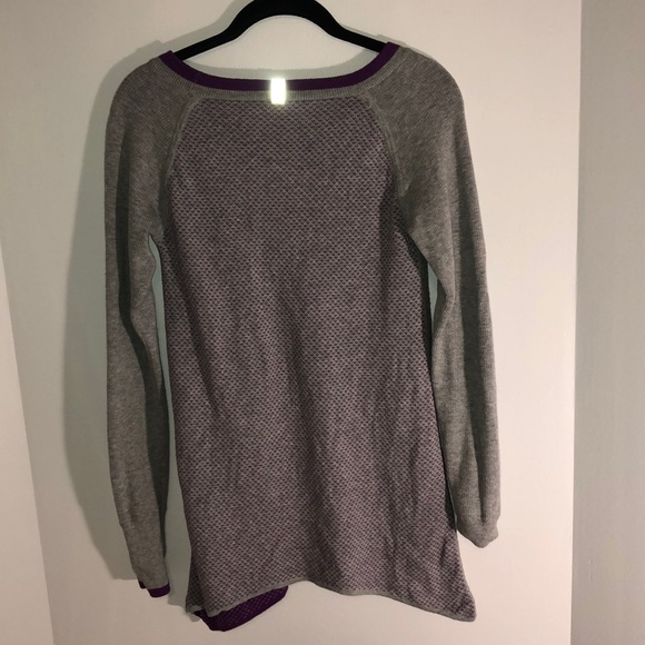 Ivivva sweater/dress purple and grey. - Picture 3 of 6